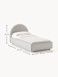 Cama Individual Ebba, Con Espacio De Almacenamiento