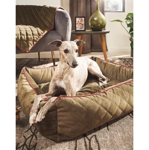 Cama Para Mascotas De Terciopelo Oxford, Tamanos Diferentes
