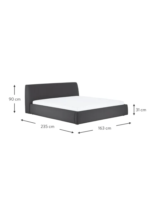 Cama Tapizada Cloud