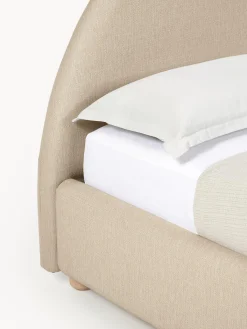 Cama Tapizada Ebba, Con Espacio De Almacenamiento