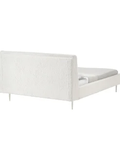 Cama Tapizada En Borreguillo Layla