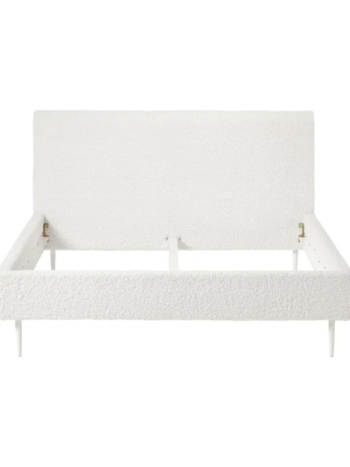 Cama Tapizada En Borreguillo Layla