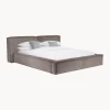 Cama Tapizada En Pana Lennon