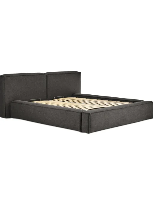 Cama Tapizada Lennon, Con Espacio De Almacenamiento