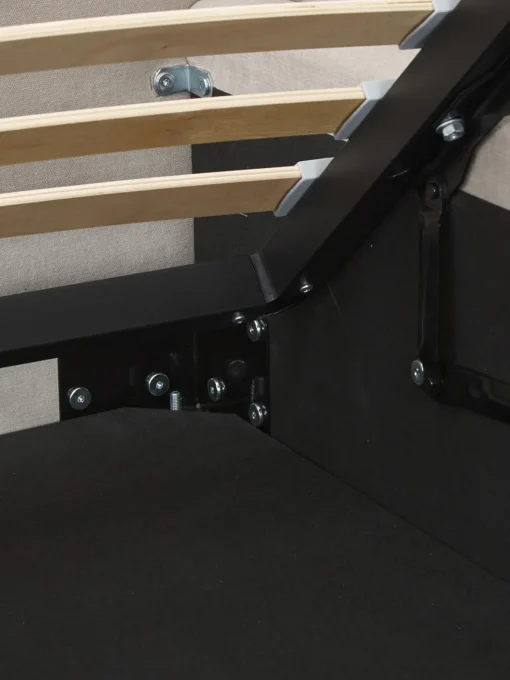 Cama Tapizada Star, Con Espacio De Almacenamiento