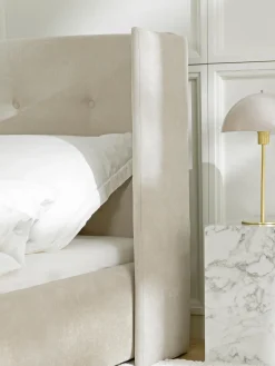 Cama Tapizada Star, Con Espacio De Almacenamiento