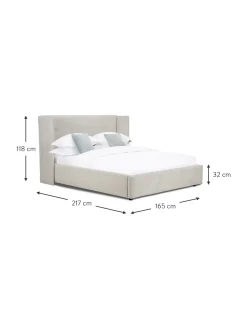Cama Tapizada Star, Con Espacio De Almacenamiento