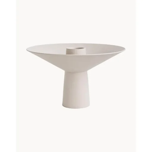 Candelabro De Acero Inoxidable Mate Uma