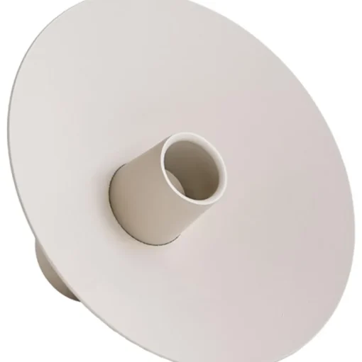 Candelabro De Acero Inoxidable Mate Uma