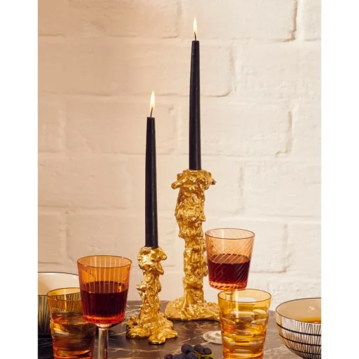 Candelabro De Metal Drip