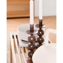 Candelabro De Vidrio Daq