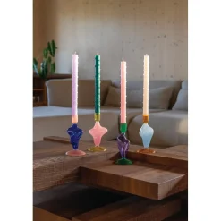 Candelabro De Vidrio Flux