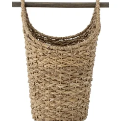 Cesta Artesanal De Fibras Naturales Timmi