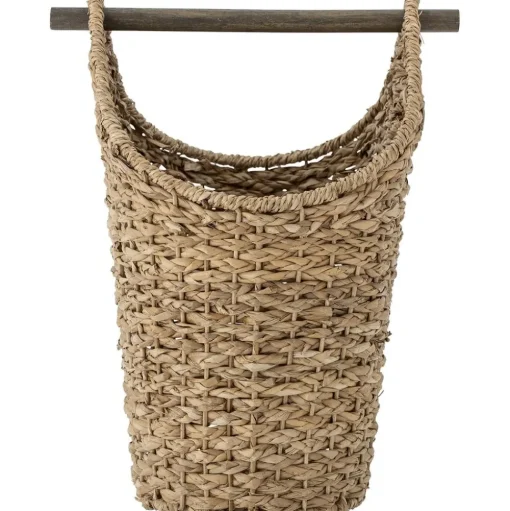 Cesta Artesanal De Fibras Naturales Timmi