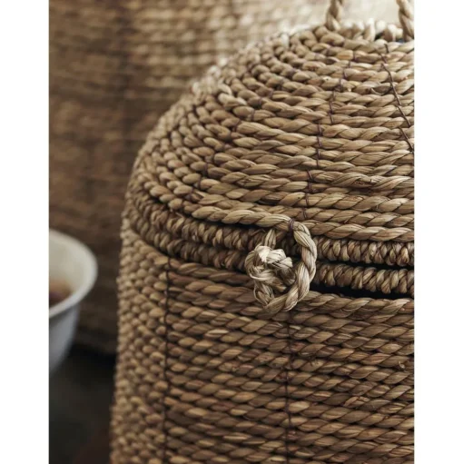Cesta Con Tapadera De Algas Rama