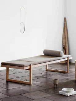 Colchon Divan De Cuero Minimal