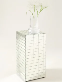 Columna Decorativa De Espejos Disco