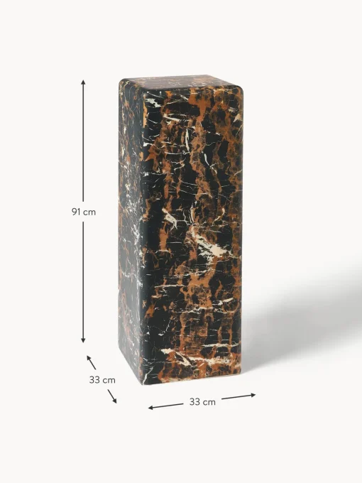 Columna Decorativa En Aspecto Marmol Look