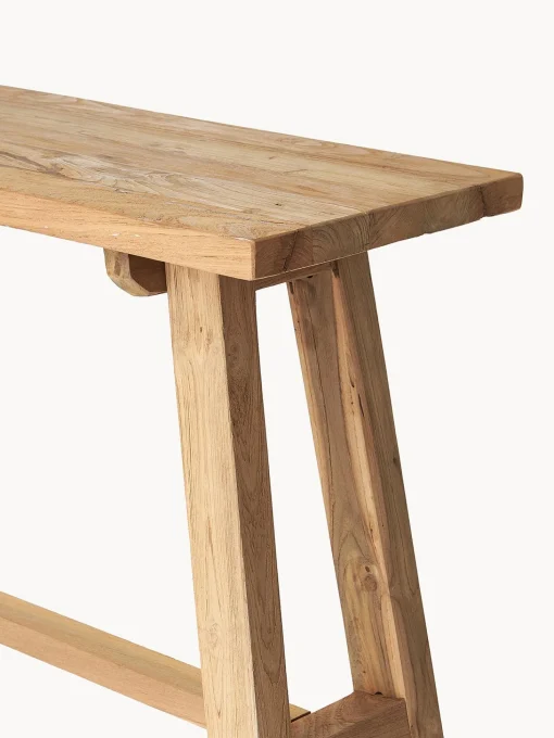 Consola De Madera De Teca Lawas