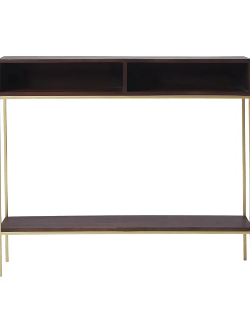 Consola De Recibidor De Madera Maciza Lyle
