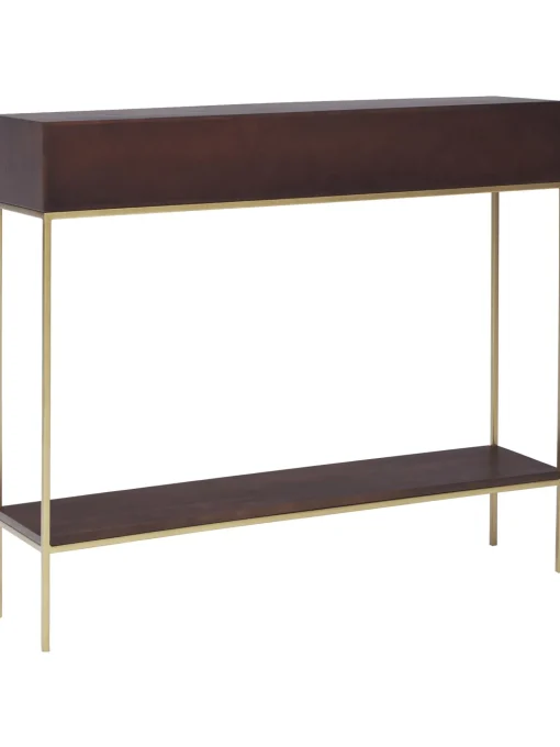 Consola De Recibidor De Madera Maciza Lyle