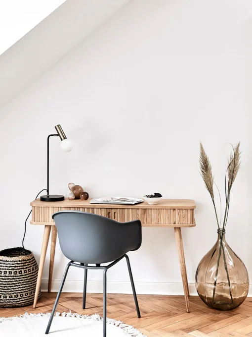 Consola De Recibidor De Madera Barbier