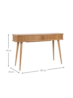 Consola De Recibidor De Madera Barbier