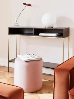 Consola De Recibidor De Madera Maciza Lyle