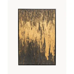 Cuadro En Lienzo Pintado A Mano Abstract