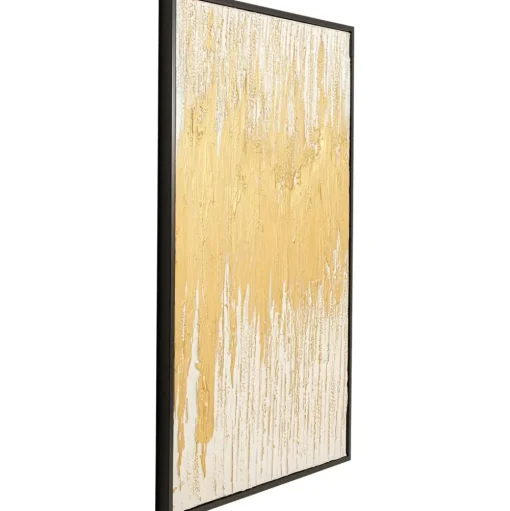 Cuadro En Lienzo Pintado A Mano Abstract