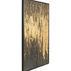 Cuadro En Lienzo Pintado A Mano Abstract
