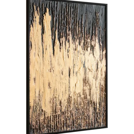 Cuadro En Lienzo Pintado A Mano Abstract