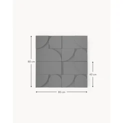 Decoracion De Pared De Madera Massimo, 4 Uds.