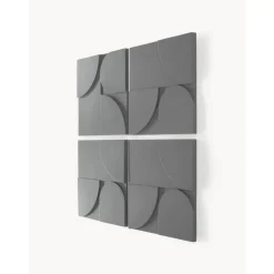 Decoracion De Pared De Madera Massimo, 4 Uds.