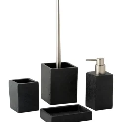 Escobilla De Bano En Look Pizarra Slate