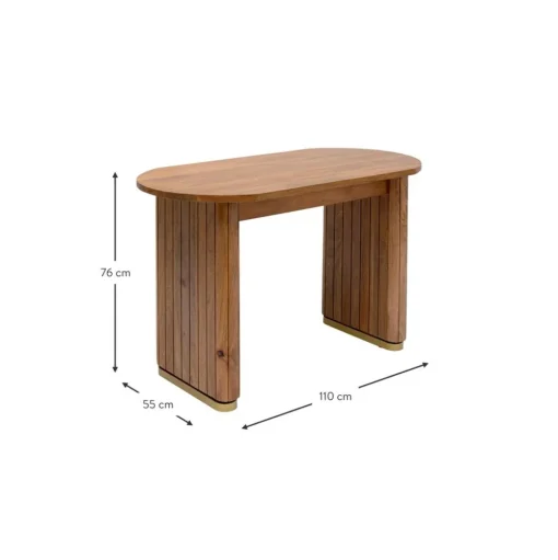 Escritorio De Madera De Mango Grace