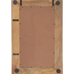 Espejo De Pared De Madera De Mango Indigo