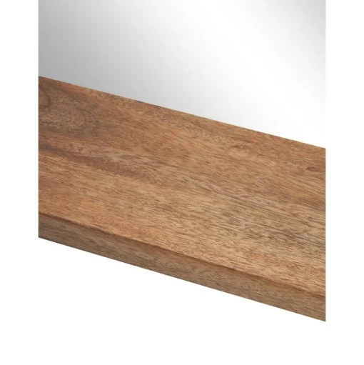 Espejo De Pared De Madera De Mango Indigo