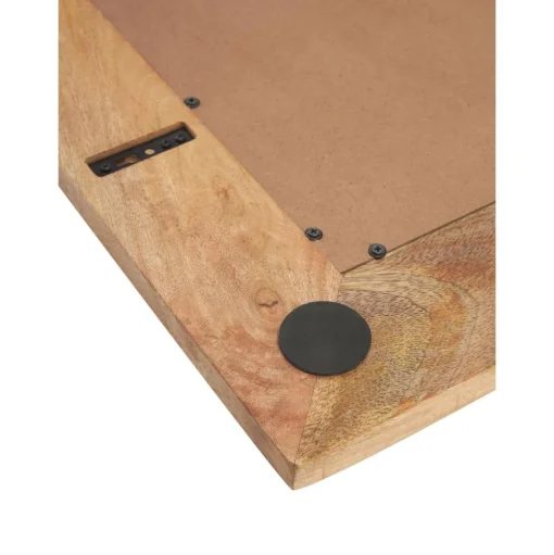 Espejo De Pared De Madera De Mango Indigo