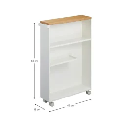 Estanteria De Bano Con Ruedas Tower