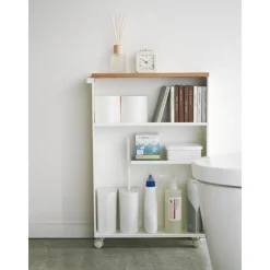 Estanteria De Bano Con Ruedas Tower