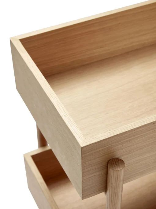 Estanteria De Madera De Roble Stack