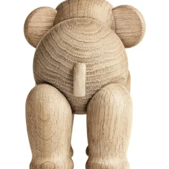 Figura Decorativa De Maderade Roble De Diseno Elefant