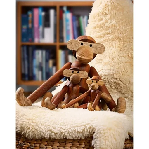 Figura Decorativa De Madera De Teca Affe