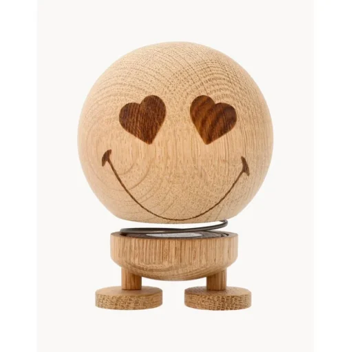 Figura Decorativa De Roble Smiley
