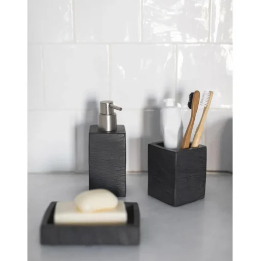 Jabonera En Look Pizarra Slate