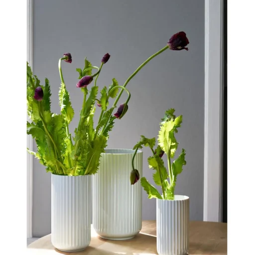Jarron De Porcelana Lyngby, 25 Cm