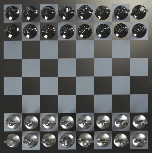 Juego De Ajedrez Buddy, 33 Pzas.