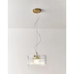 Lampara De Techo De Vidrio Emmi