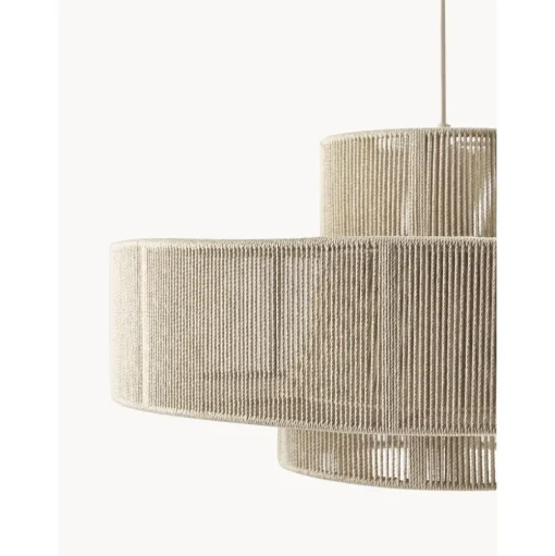 Lampara De Techo Grande De Lino Lace
